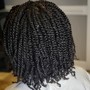 Braid style with Natural hair