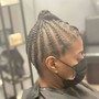 Flat Twist Ponytail