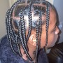 KIDS Braids natural hair NO EXTENSIONS