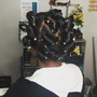 Individual Braids (undercut)