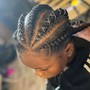 (Sm) Straight Back Cornrows