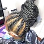 Large Feedin Ponytail/Bun