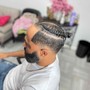 Man Bun Braids (cornrows)