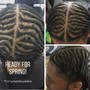 Medium Box Braids