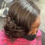 Deep Conditioning Treatment, Silk Press, Women's Trim