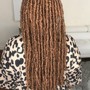 Loc updo