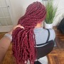 Loc updo