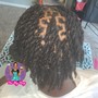 Natural Hair w/ Beads