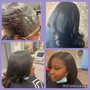 Partial Sew In & Women's Cut