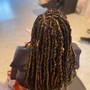 Attaching locs