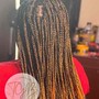 Small Knotless Braids