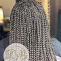 Small Knotless Braids