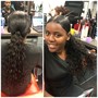 Sleek Ponytail W/ human hair (Hair included)