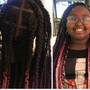 Jumbo knotless Braids