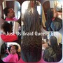 Medium Box Braids ($50.00 deposit)