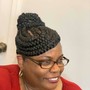 Crochet braid style (pre-looped hair)