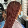 Ghana Braids ( All back large)