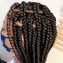 Small Boho Box Braids