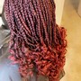 Ghana Braids ( All back large)