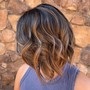 Full color with Blowdry ( short)