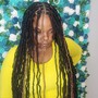 Soft locs thigh length