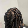 Distressed locs