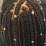 Medium Box Braids