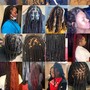 Distressed locs