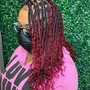 Medium Knotless Box Braids