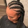 Bohemian Braids box braids bob