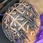 6 stitch feed in braids