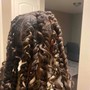 Human Hair Leave out Curls