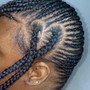 4-6 stitch braids