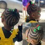 Kids (5-12) Mohawk ponytail