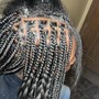 Small Knotless Braids