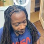 Loc retwist and style