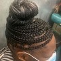 Medium Knotless Braids