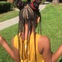 Natural hair Braids (no design)