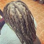 Retwist sister locs