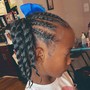 Kid's Knotless Braids (Large)