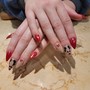 Cat eye nail art