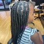 Kid Knotless Box Braids (Large, 32") (Up to Age 12 ONLY)