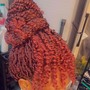 crochet hair (illusion part front line only)