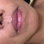 Lips neutralization and blushing (pigmented lips)