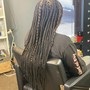 Large Knotless braids