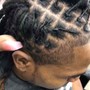 Braided Ponytail With Weave