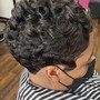 $74 Natural Hair/ Blowdry only to prep for cut/ Haircut