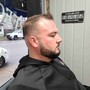 Haircut with lineup