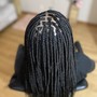 Small Knotless braids