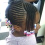 Kid's Braids. Braid kids natural hair, With no extension or hair added.